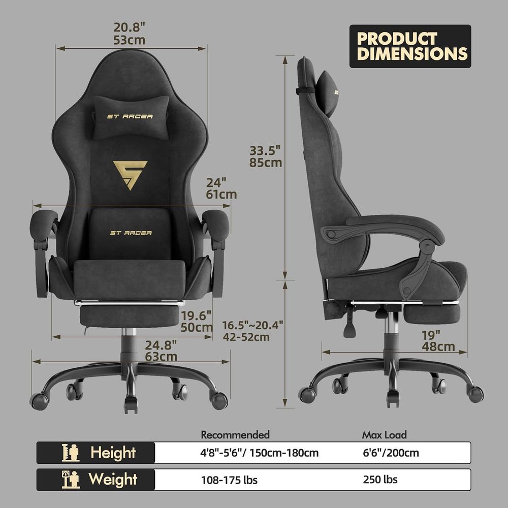 Sedia da Gaming Ergonomica in  - Massage recensione e prezzo