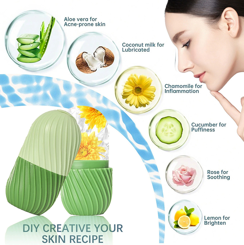 【Stampo in silicone per rullo  - Face Ice Roller Puffiness recensione e prezzo