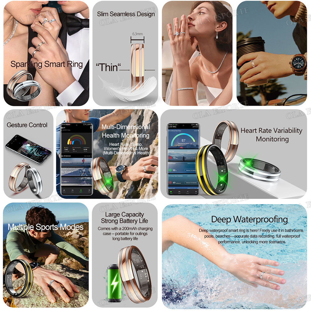 Anello intelligente con rileva - Health Monitors recensione e prezzo